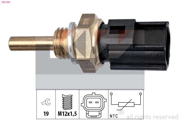 Senzor,temperatura lichid de racire 530 298 KW